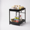 Yamazaki Home Under-Sink Rack with Pull-Out Shelf Kitchen Organizer - Thumbnail 10