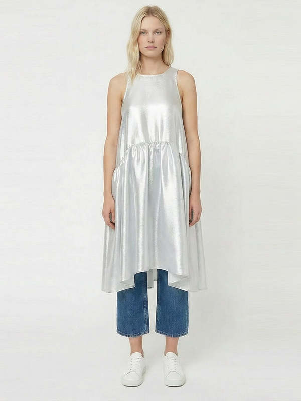 stella nova Silver Midi Dress