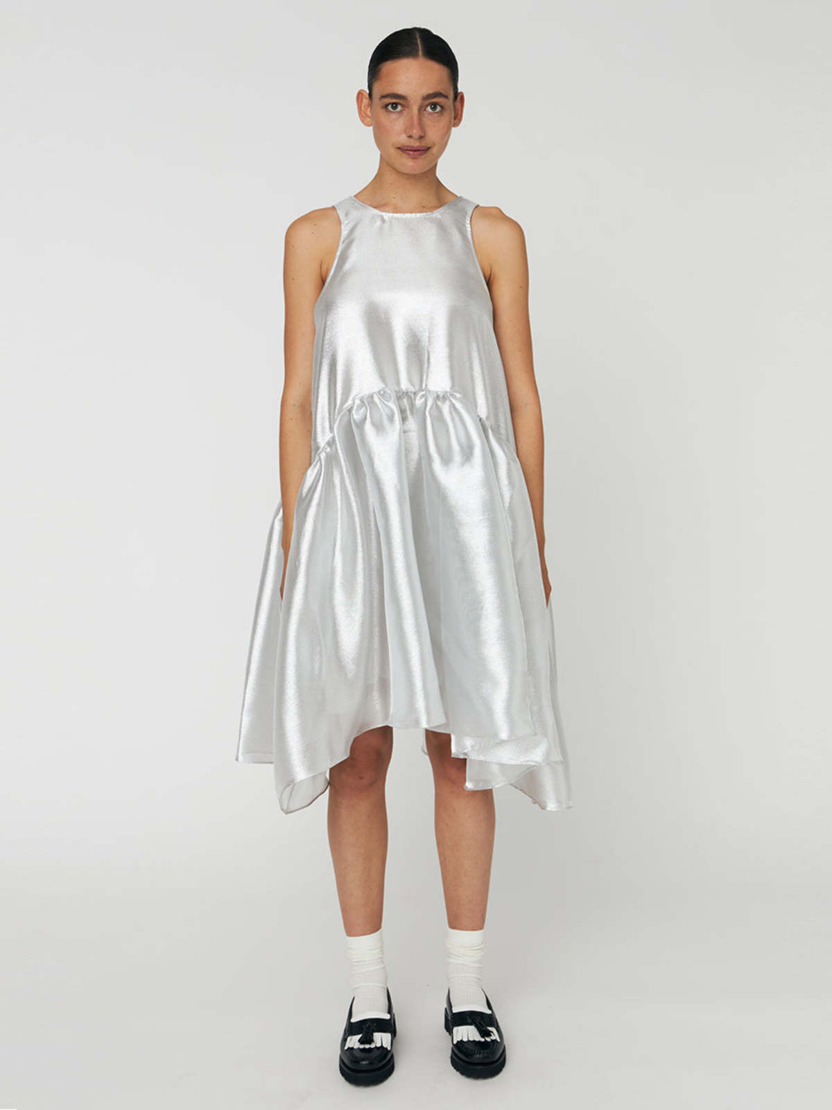 stella nova Silver Midi Dress - Image 2 of 8