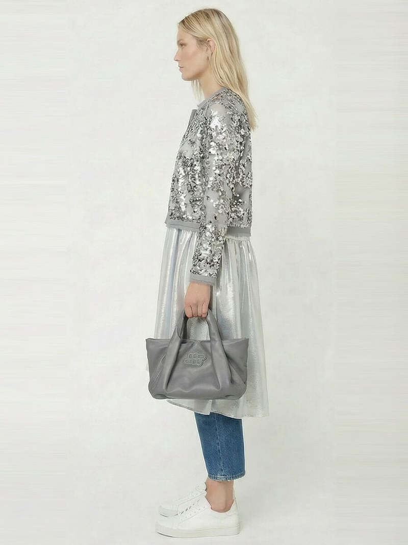 stella nova Silver Midi Dress