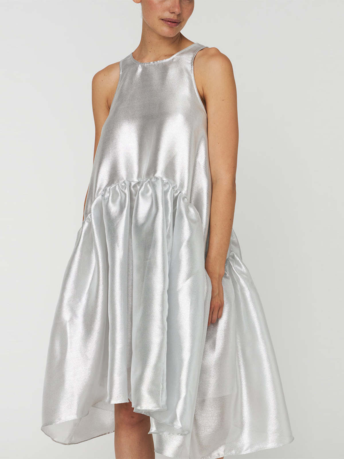 stella nova Silver Midi Dress - Image 5 of 8