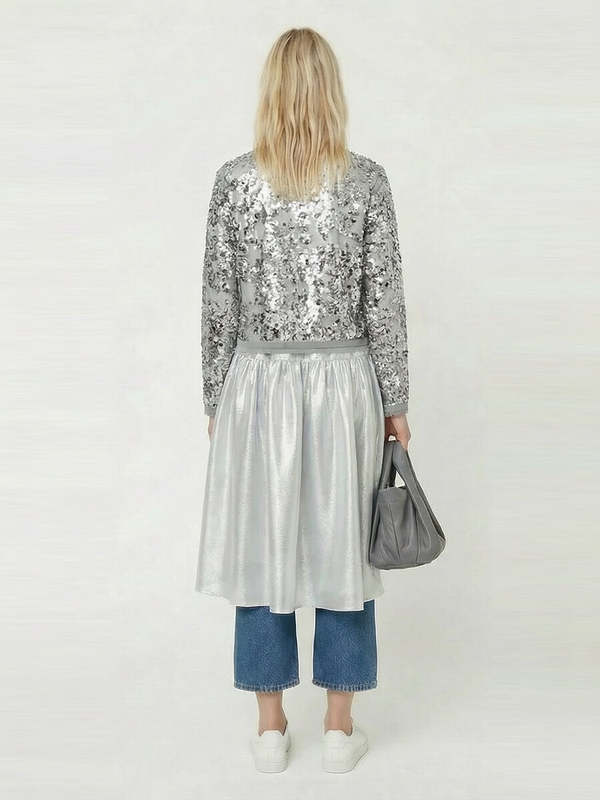 stella nova Silver Midi Dress