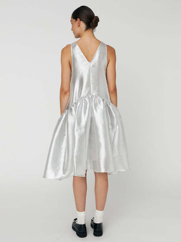 stella nova Silver Midi Dress