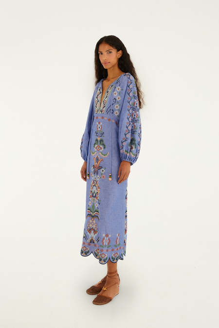 Farm Rio Toucan Green Dress 332968 - Toucan Tree Green | Garmentory