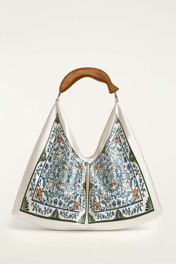 Farm Rio Satin Scarf Medium Bag Farm Rio Satin Scarf Medium Bag