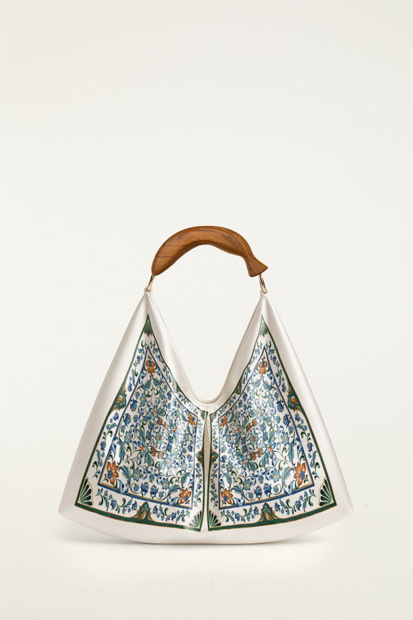 Farm Rio Satin Scarf Mini Bag