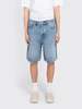 Stussy Big Ol Short Denim Shorts - Indigo Stone Wash - Thumbnail 1