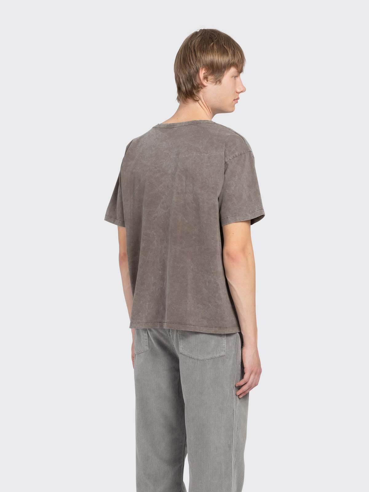 mfpen New Tee T-Shirt - Washed Grey - Image 3 of 4