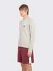 Stussy Raglan Thermal Basic Stock Top - Bone - Thumbnail 2