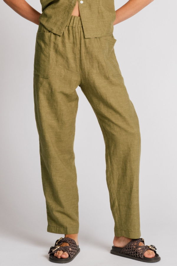 Allison Wonderland Sparrow Pant - Avocado