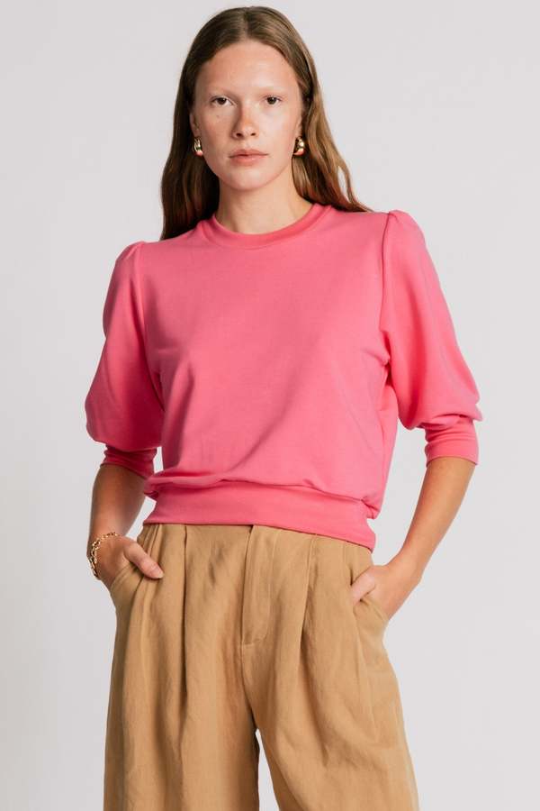 Allison Wonderland Finch Sweater - Pink