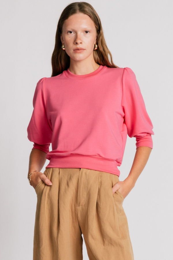 Allison Wonderland Finch Sweater - Pink