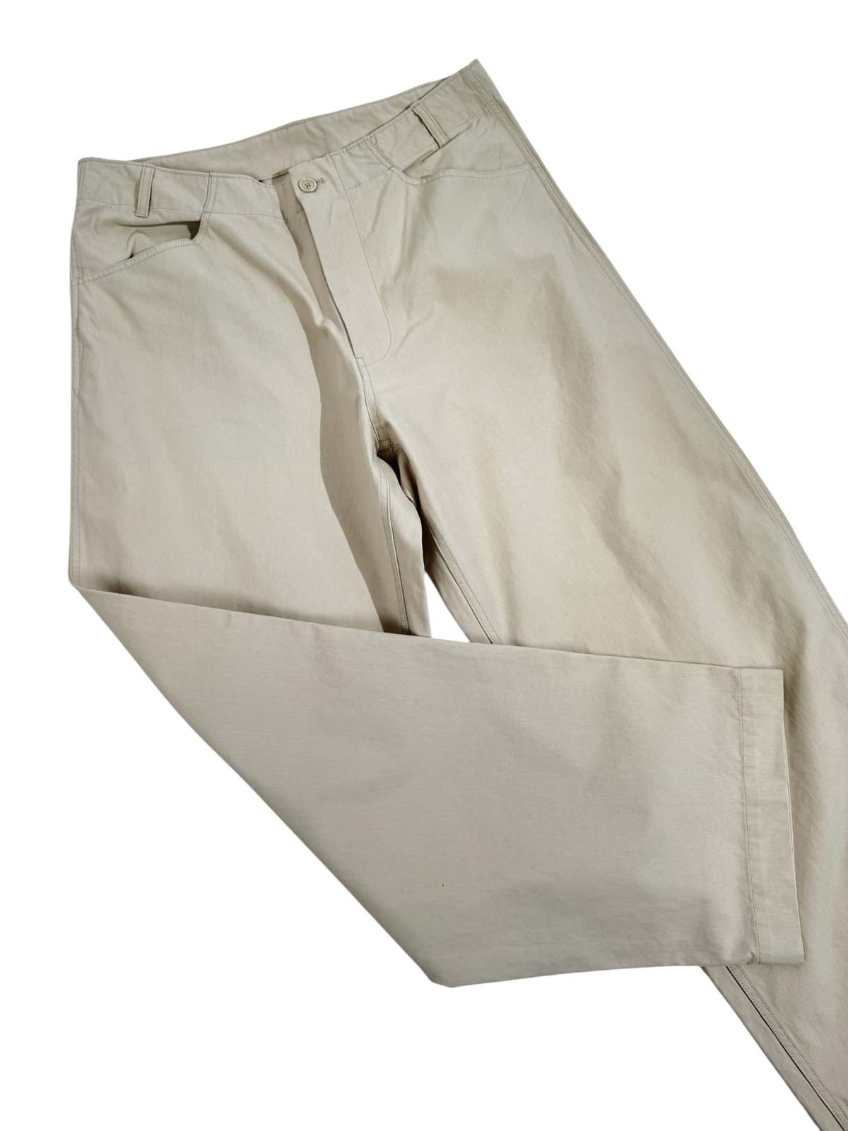 Aspesi Canvas Trousers - Khaki - Image 3 of 5