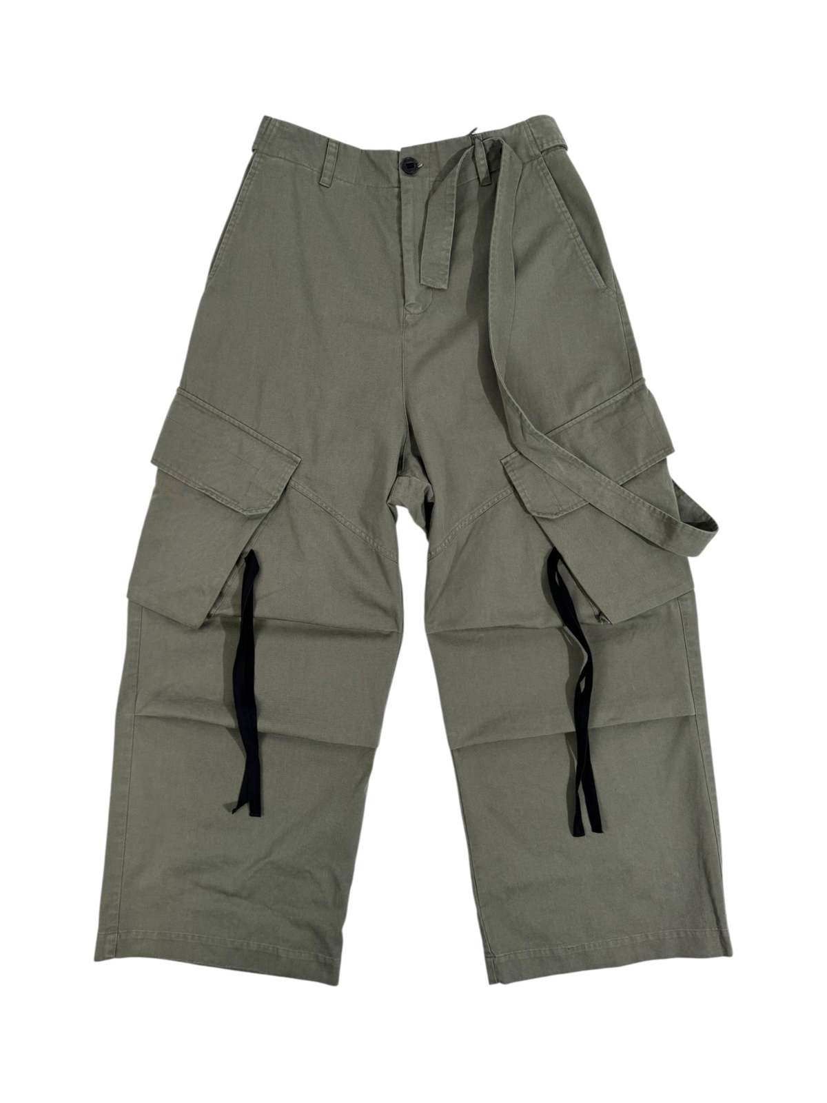 Isabel Benenato Wide Leg Cargo Pant - Image 1 of 5
