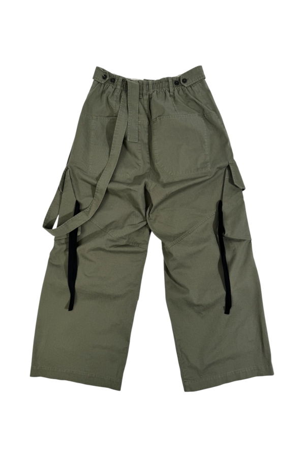 Isabel Benenato Wide Leg Cargo Pant