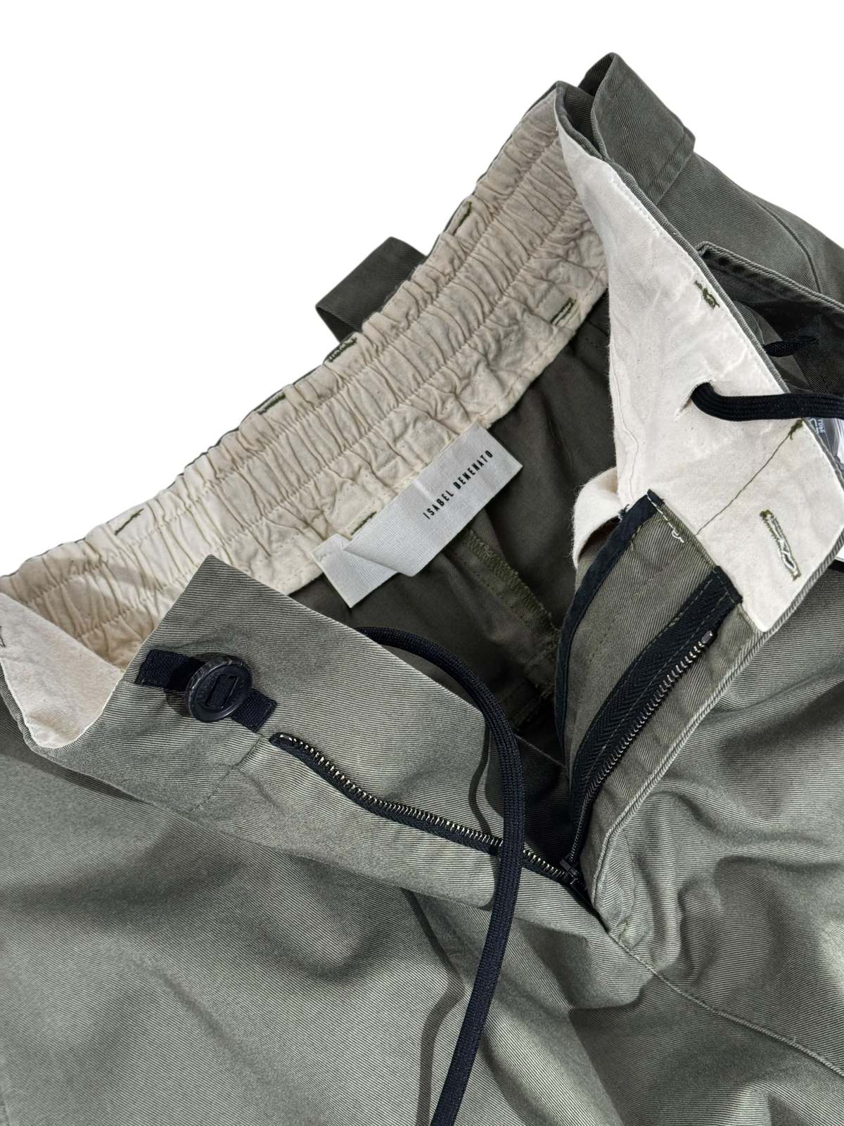 Isabel Benenato Wide Leg Cargo Pant - Image 4 of 5
