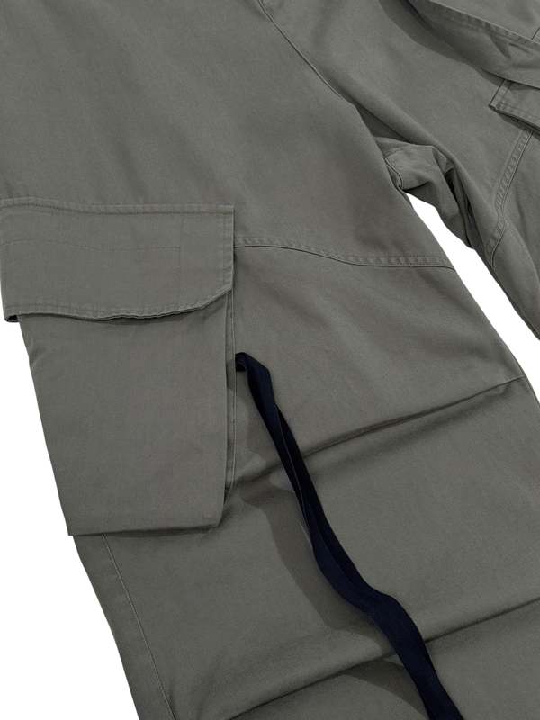 Isabel Benenato Wide Leg Cargo Pant