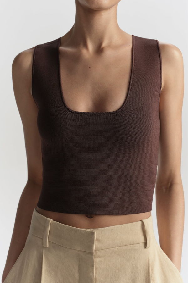 A.L.C. Sera Compact Knit Top