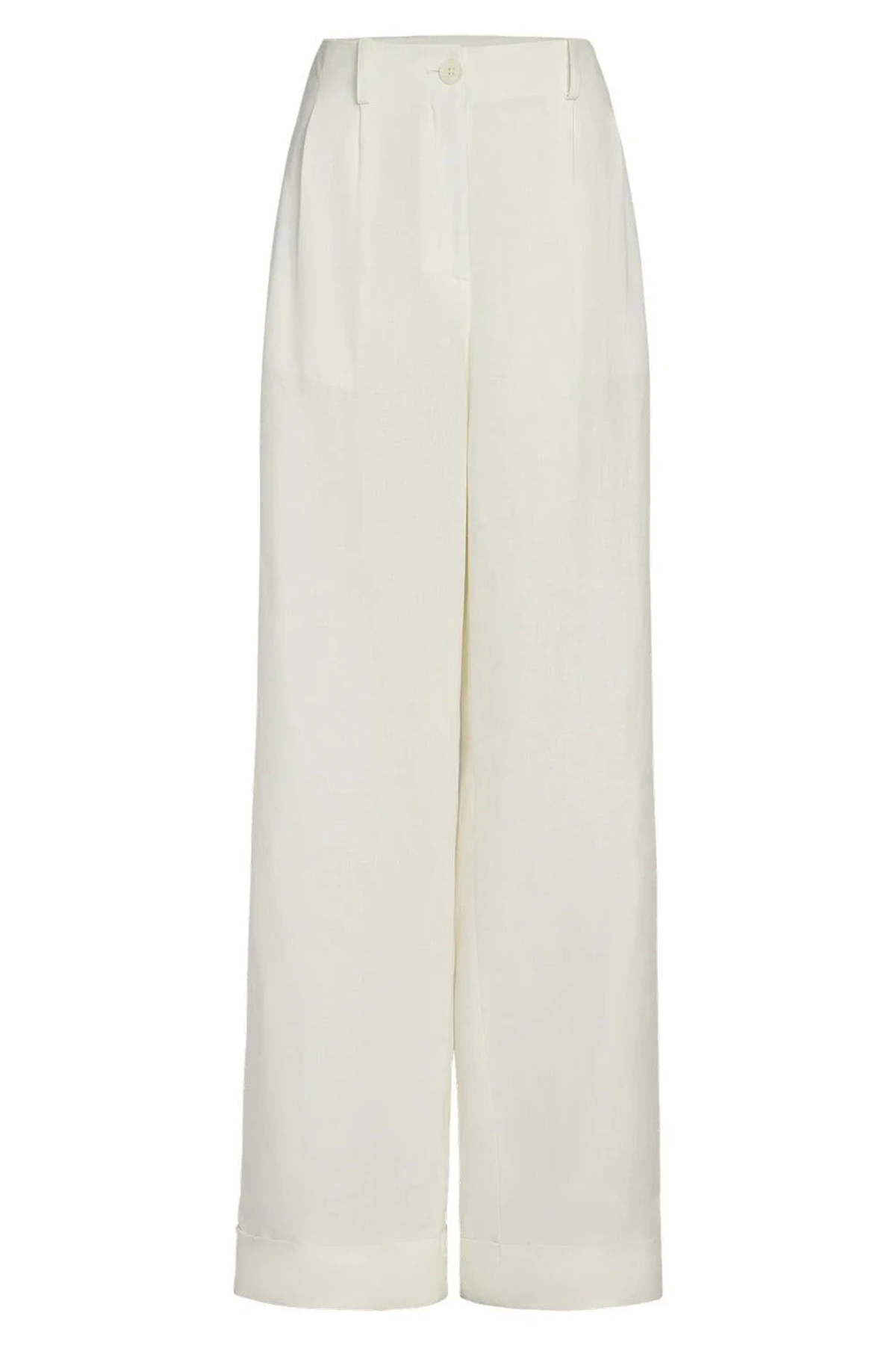 TWP Delilah Pant in Cotton Linen Twill Pants - Image 2 of 2
