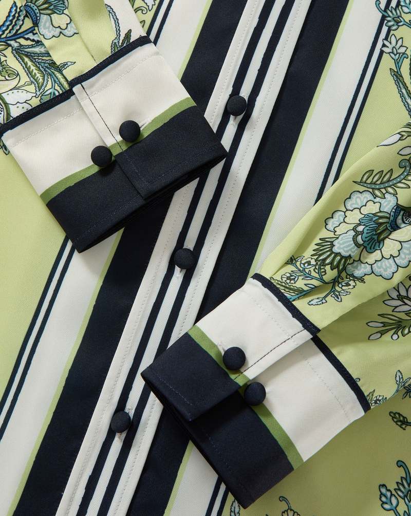 Veronica Beard Carstowe Scarf-Print Mini Dress