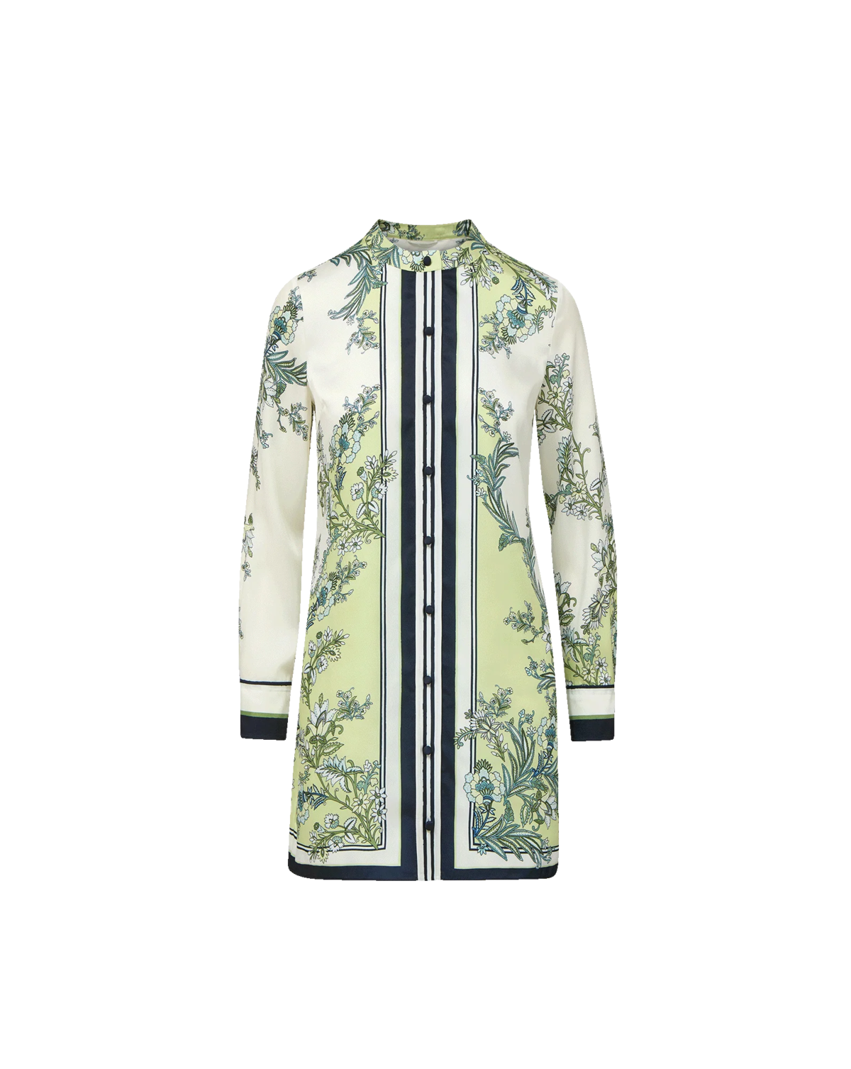 Veronica Beard Carstowe Scarf-Print Mini Dress - Image 6 of 6