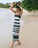 Veronica Beard Ella Striped Linen Midi Dress - Thumbnail 6