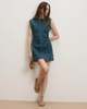 Veronica Beard Imara Denim Mini Dress - Thumbnail 2