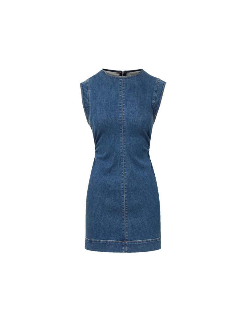 Veronica Beard Imara Denim Mini Dress