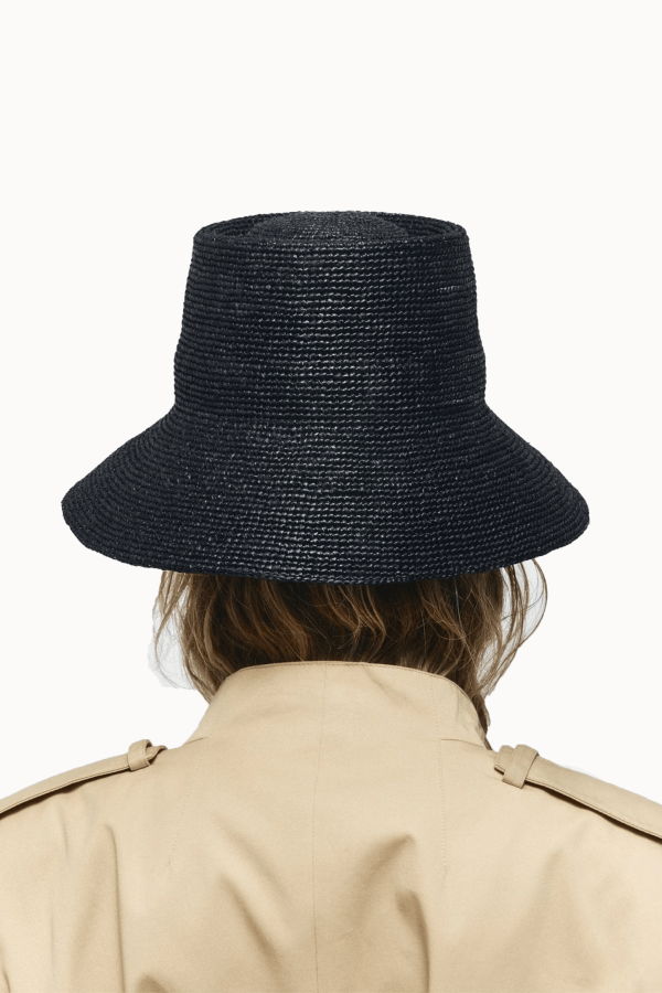 Janessa Leone Felix Bucket Hat - Black