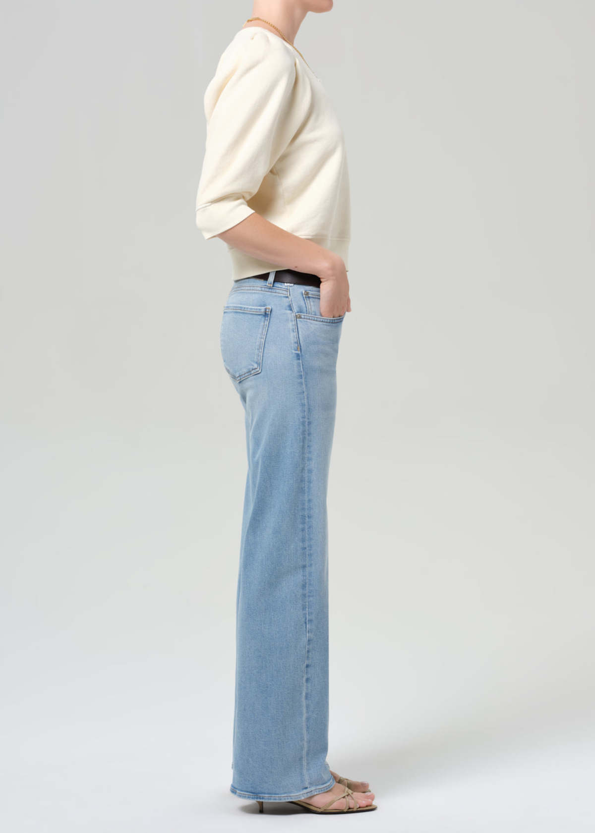 Citizens of Humanity Nora Trouser Jeans - Bowery - Image 5 of 6