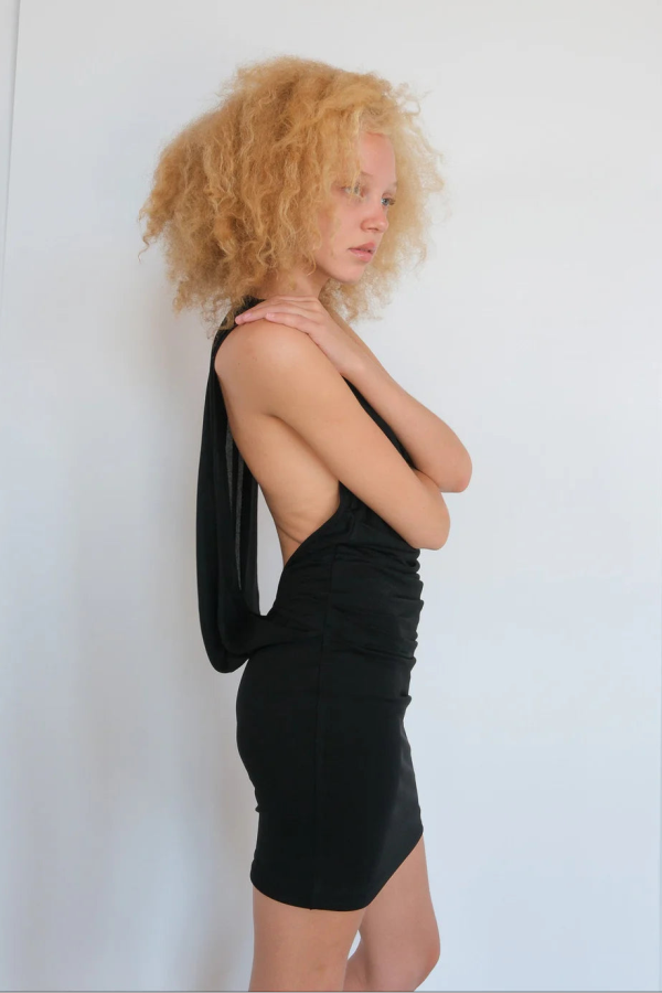 Geel Nori Dress - Black