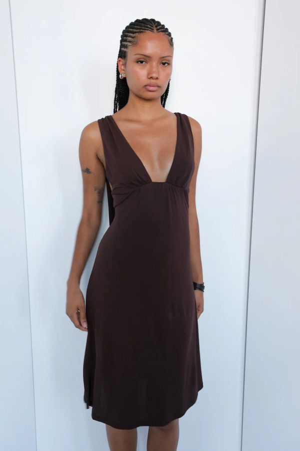 Geel Sabrina Dress - Americano