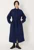 Blue Blue Japan Kasezome Sashiko Shirt Dress - Thumbnail 1