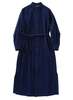 Blue Blue Japan Kasezome Sashiko Shirt Dress - Thumbnail 7