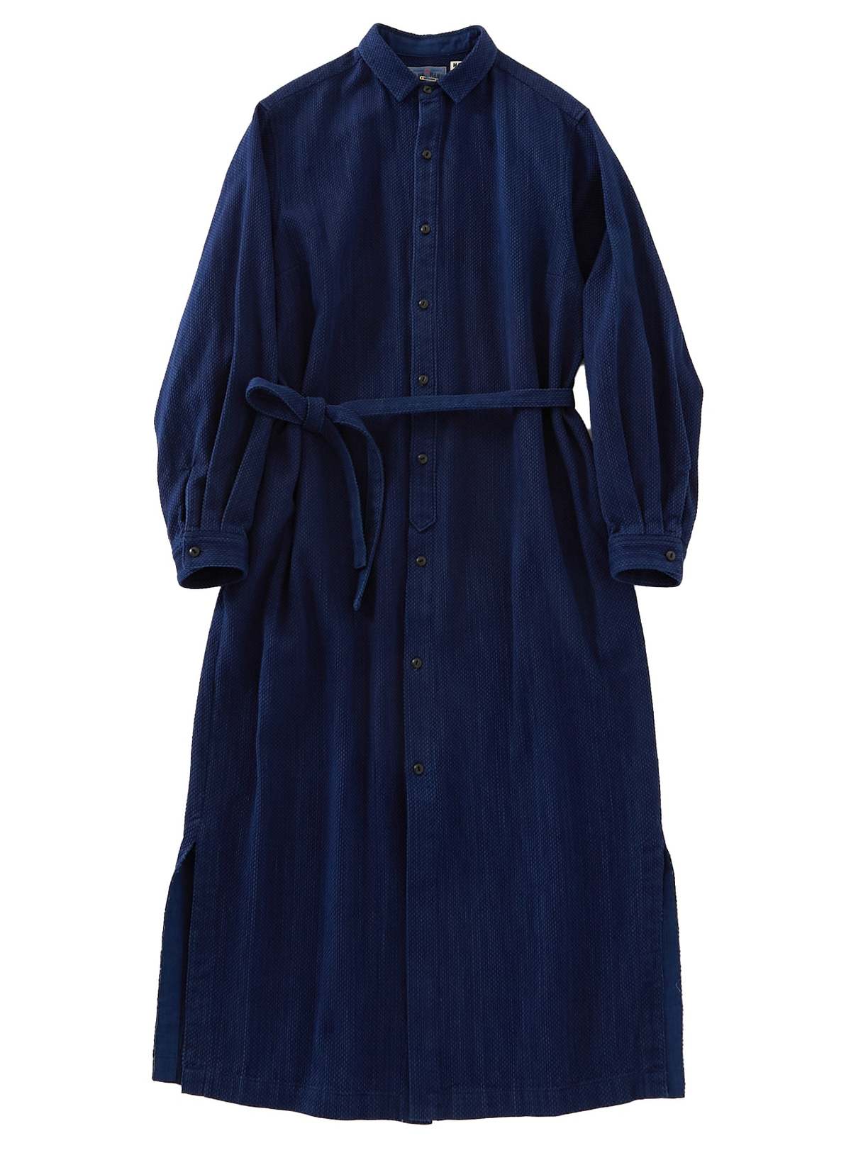 Blue Blue Japan Kasezome Sashiko Shirt Dress - Image 7 of 10