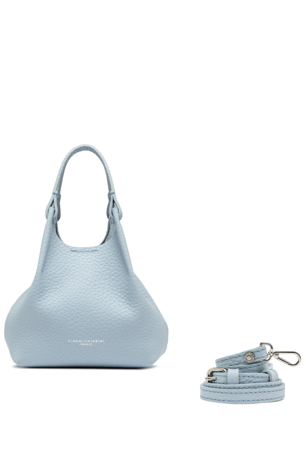 Gianni Chiarini Dua Mini Hobo Bag - Light Blue