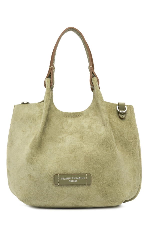 Gianni Chiarini Dua Mini Bucket Bag - Light Green
