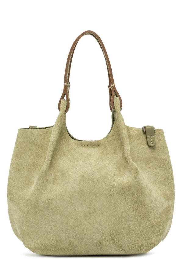 Gianni Chiarini Dua Mini Bucket Bag - Light Green