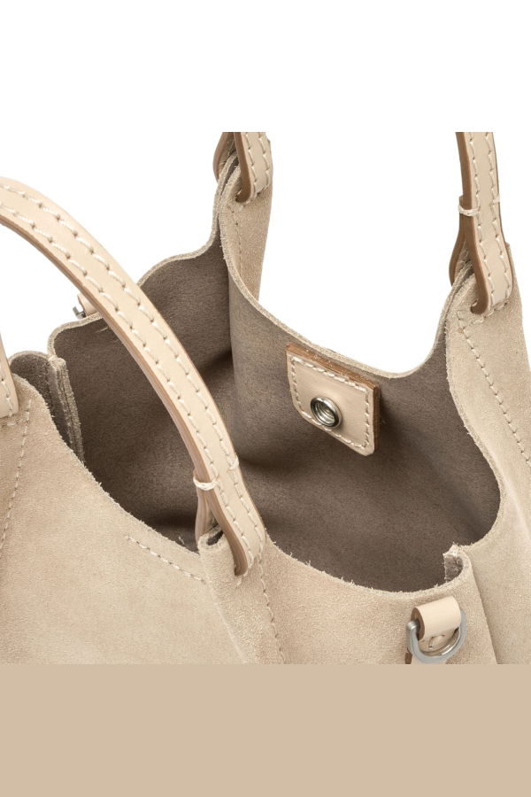 Gianni Chiarini Dua Mini Bucket Bag - Nude