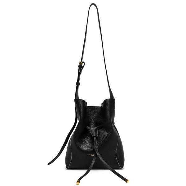 Gianni Chiarini Sienna Leather Bucket Bag - Black Gianni Chiarini Sienna Leather Bucket Bag - Black
