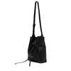 Gianni Chiarini Sienna Leather Bucket Bag - Black - Thumbnail 4