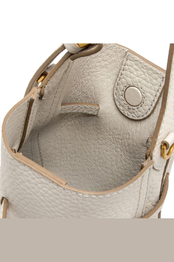 Gianni Chiarini Sienna Bucket Bag - Off White