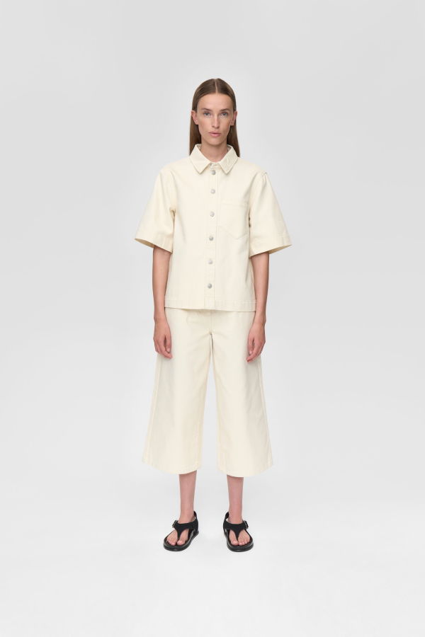 Minimum Vida SS Shirt - Whisper White