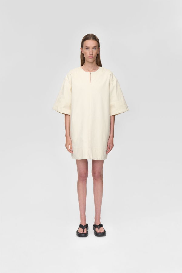 Minimum Wilma Dress - Whisper White