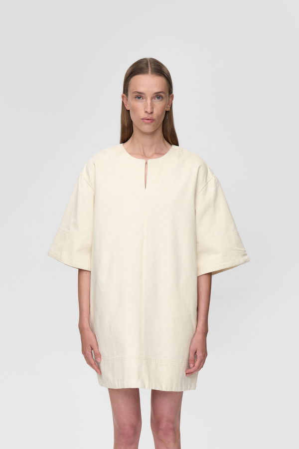 Minimum Wilma Dress - Whisper White