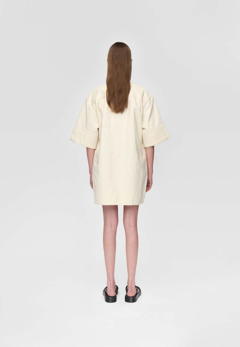 Minimum Wilma Dress - Whisper White