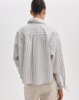 Rag & Bone Marin Striped Combo Shirt - Thumbnail 4
