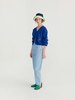 Bobo Choses Summer Trip Bird Cotton Cropped Cardigan - Thumbnail 6