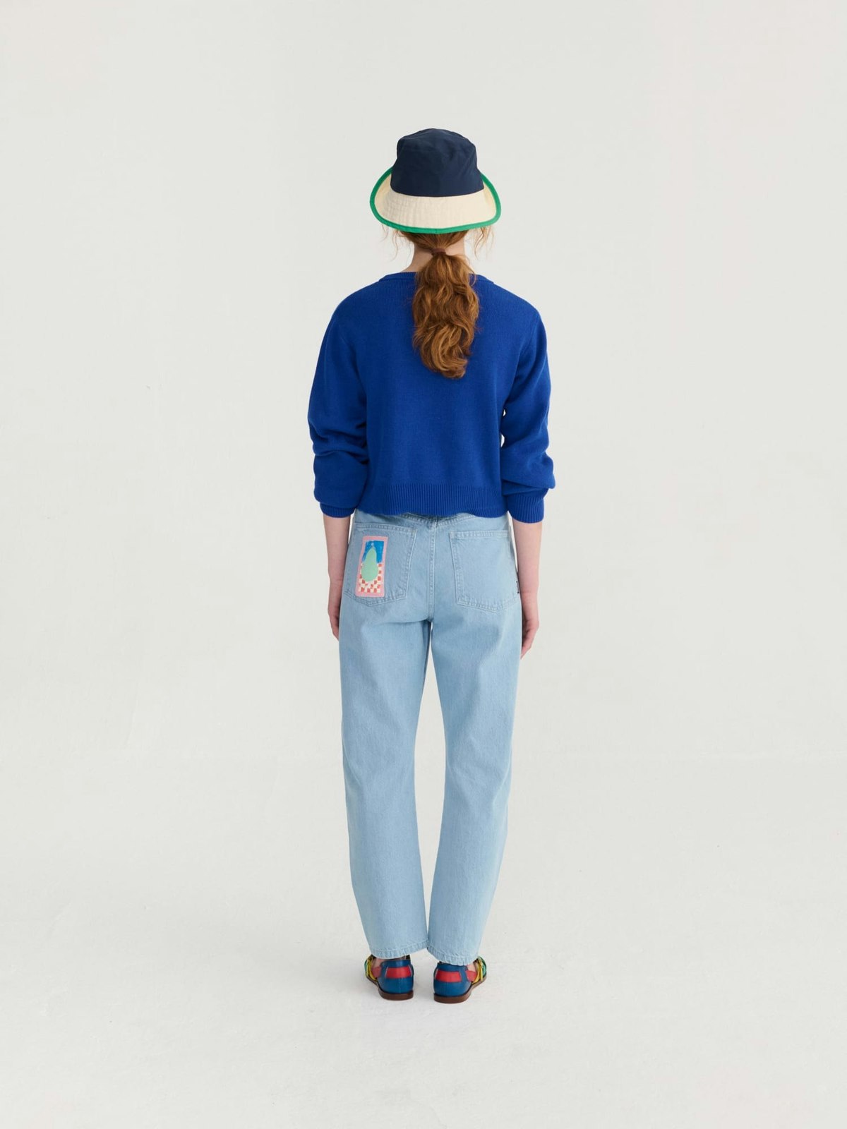 Bobo Choses Summer Trip Bird Cotton Cropped Cardigan - Image 7 of 7