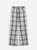 Bobo Choses Fun Tartan Twill Wide Leg Pants - Thumbnail 6